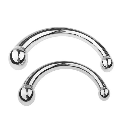 Hook Elegant Anal Stainless 5858 Steel Ended Double 0406